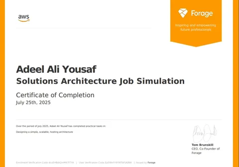 Solution Architecture Job Simulation